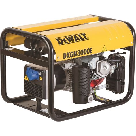 DEWALT Επαγγελματική Μονοφασική Γεννήτρια βενζίνης 2.8 kVA, 4.8 Hp DXGN3000E