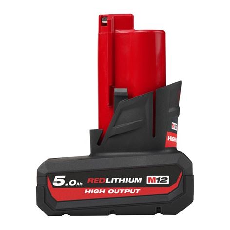 MILWAUKEE ΜΠΑΤΑΡΙΑ LI-ON M12 HB5 5.0AH MW (4932480165)