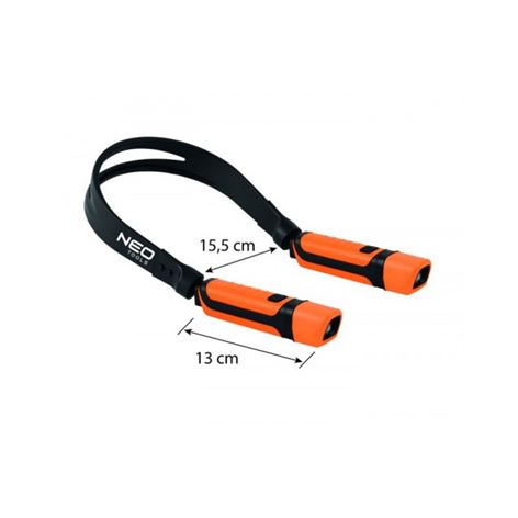 NEO TOOLS Φακός λαιμού επαναφορτιζόμενος 300 lumens 99-112